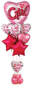 Cutie Baby Girl Balloon Design Recipes